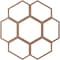 Ekena Millwork Florin Wood Fretwork Pierced Ceiling Medallion, Wood (Paint Grade), 28"OD x 9 7/8"ID x 3/8"T CMWP28X28X0375FOMF - alternate 5